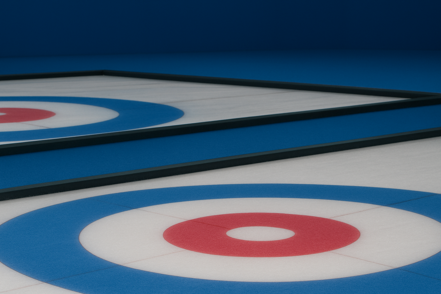 Curling Ice Background